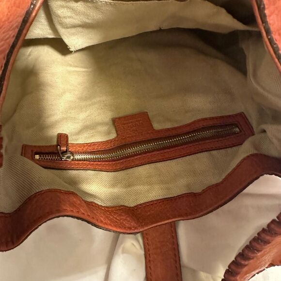 Gucci Tan Leather Bamboo New Jackie Bag With Piston Lock - Picture 10 of 15